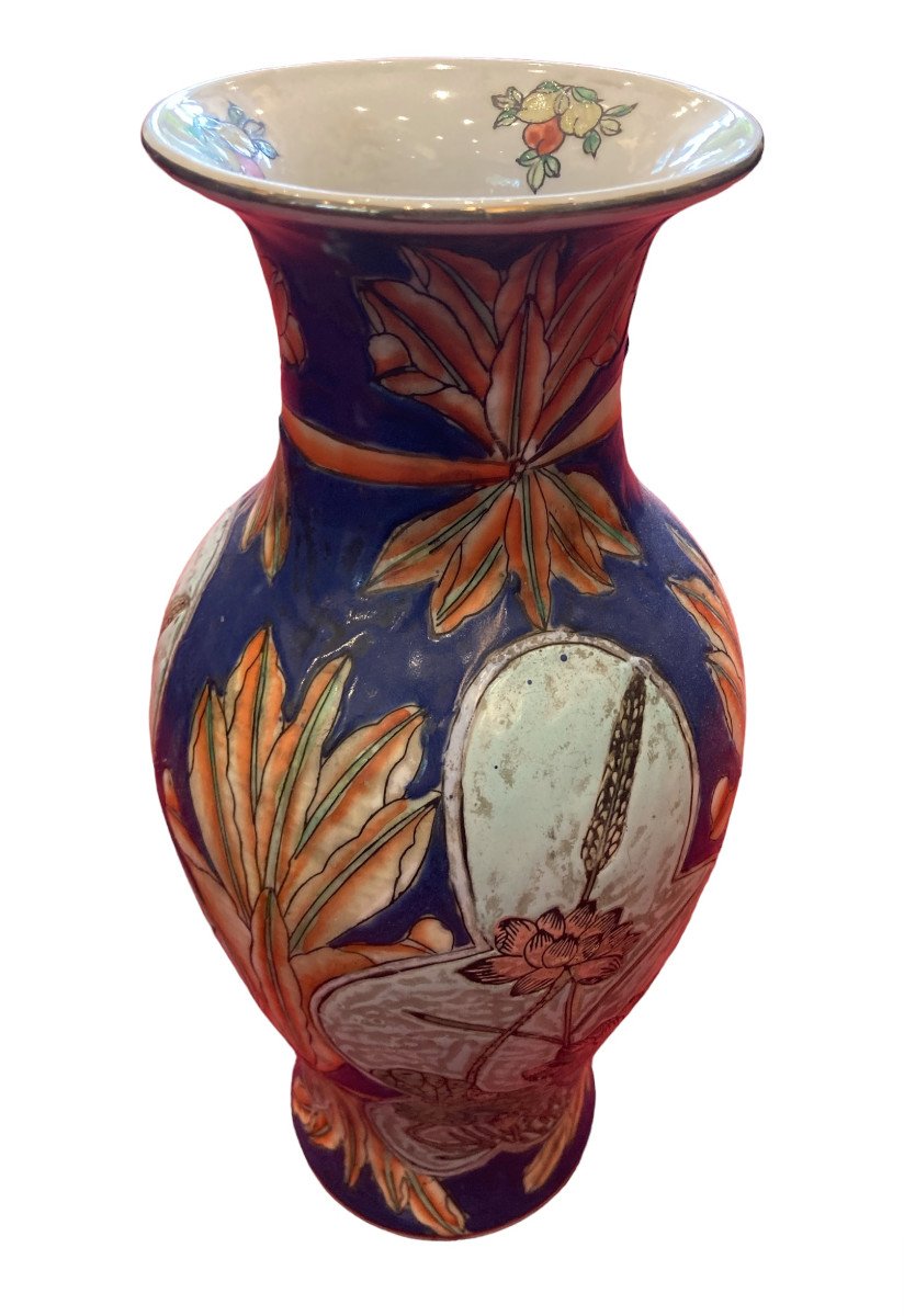 Blue Porcelain Vase, China, Late 19th - Early 20th Century