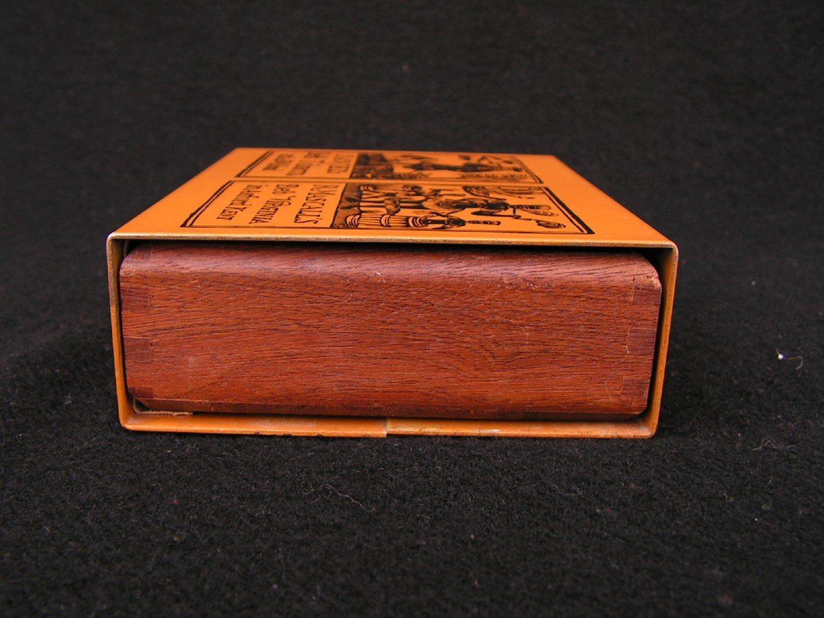 Piero Fornasetti Box For Cards Or Cigars-photo-4