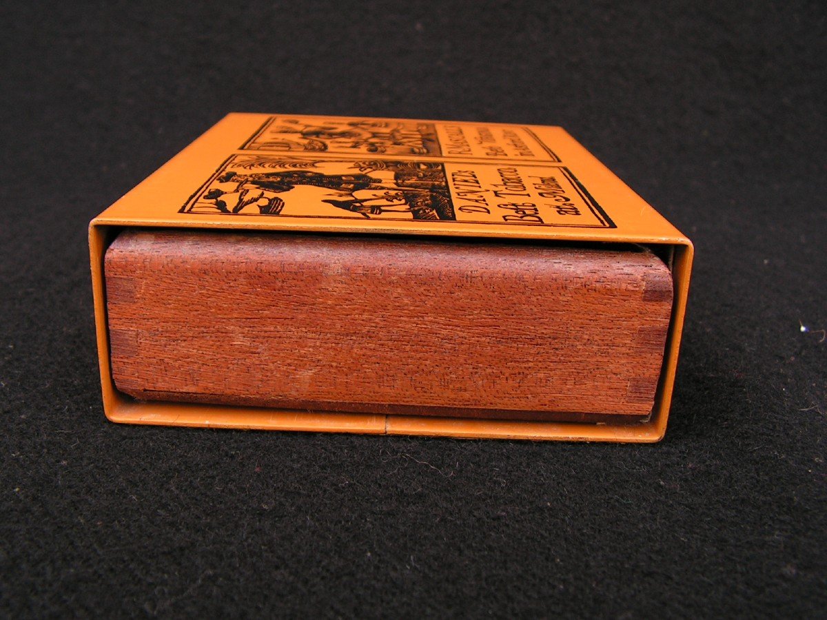 Piero Fornasetti Box For Cards Or Cigars-photo-2