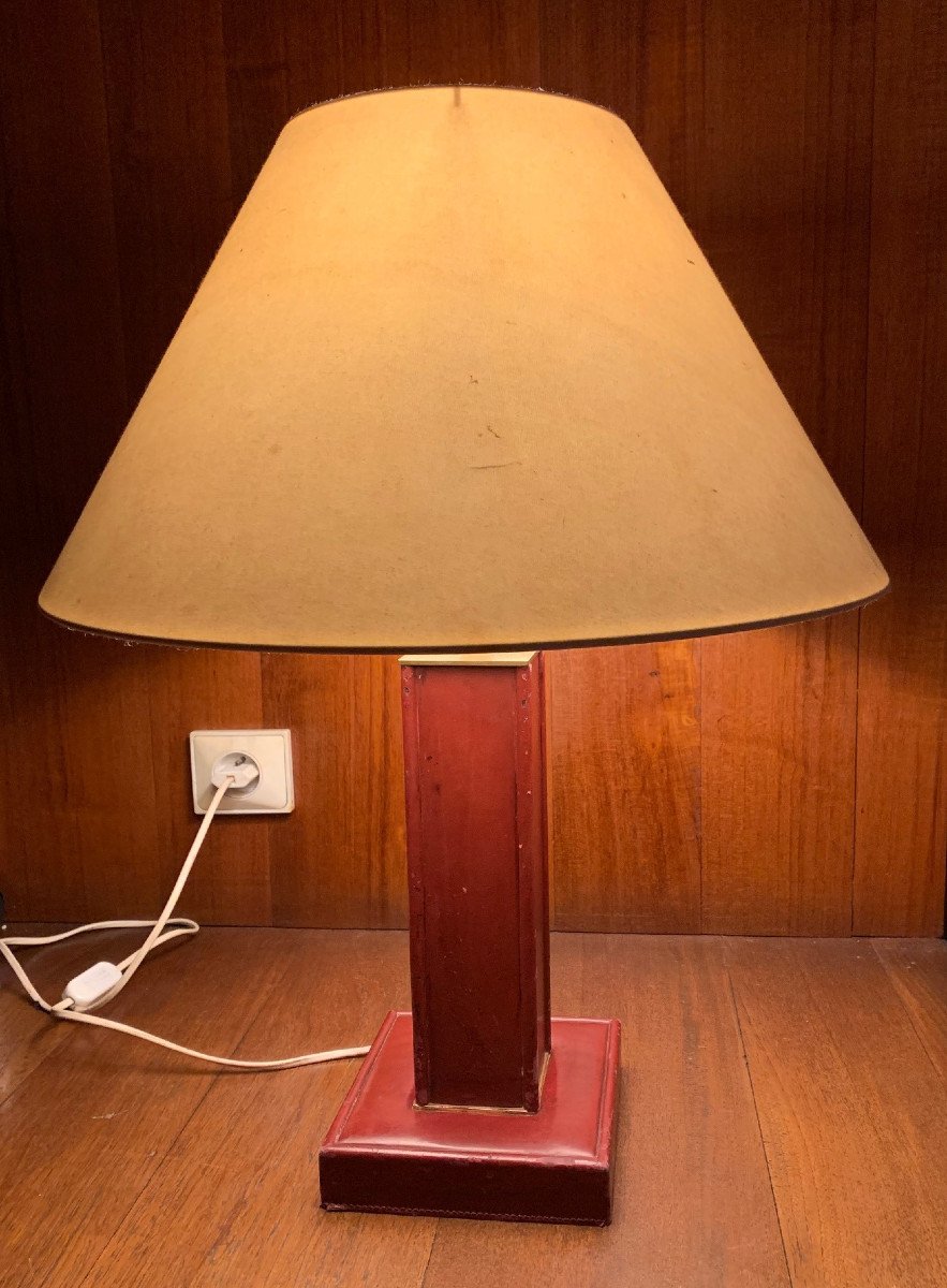 Dupre Lafon Leather Lamp