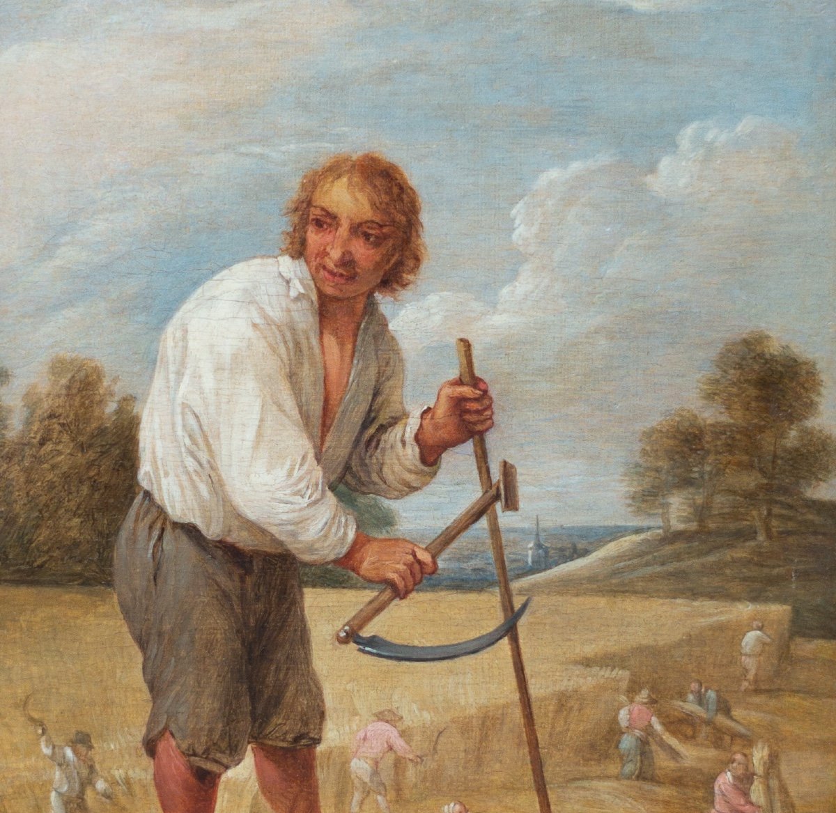 Boer In Het Veld By David Teniers The Younger-photo-1