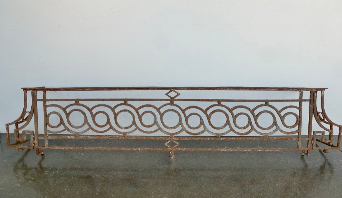 Six Wrought Iron Window Railings-photo-2