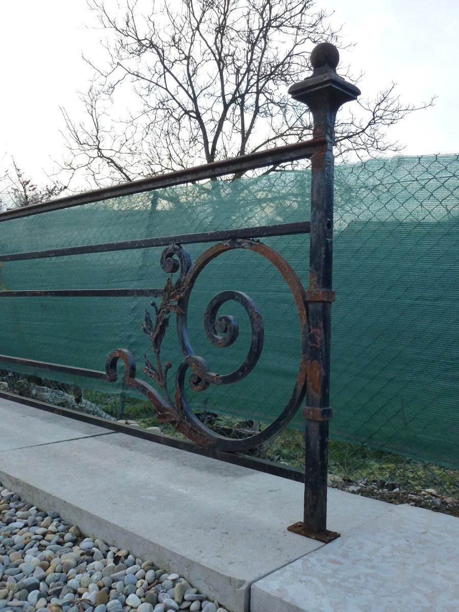 Guardrail Forged In The Style Of The 18th Century-photo-3