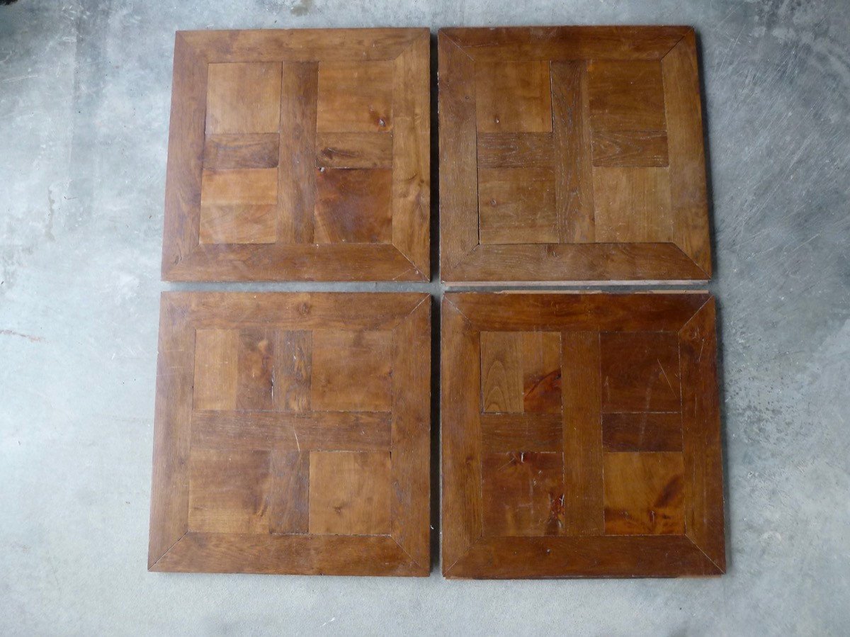 Lot Of 11 M² Of Parquet Board-photo-2