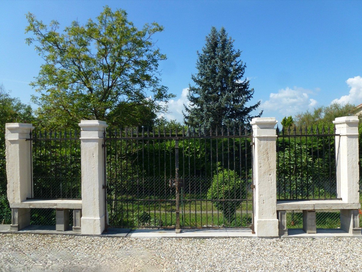 Entrance To A Directoire Period Property In Perfect Condition