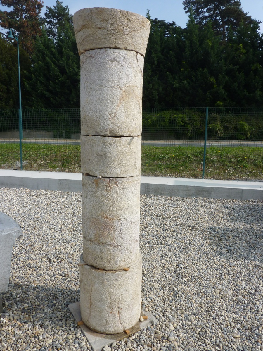 Pair Of Columns XIXth S.-photo-3