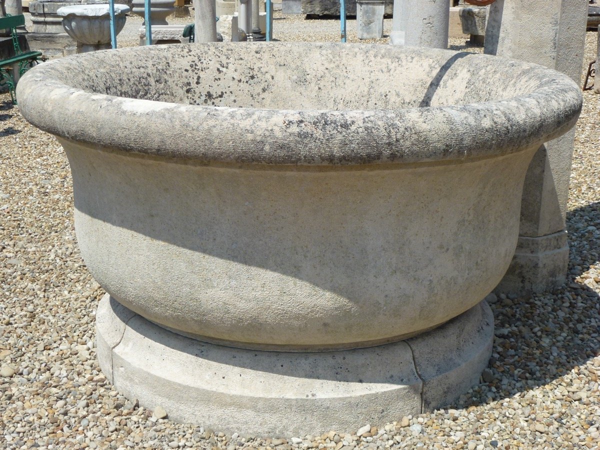 Stone Fountain From The Castle Of Sermezy-photo-3