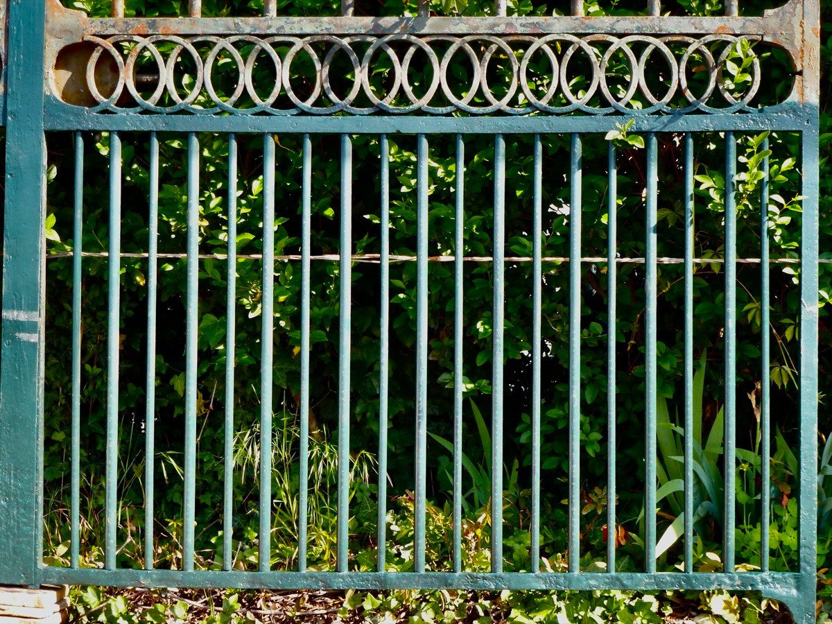 Louis XVI Style Wrought Iron Gate Or Gate-photo-1