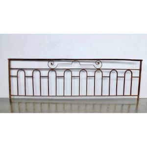 Wrought Iron Guardrail Called "hairpin" 18th Century.