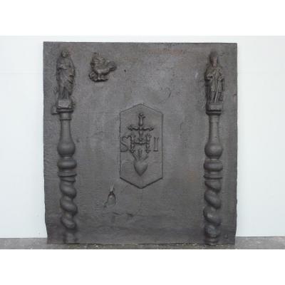 Fireplace Plate Dating From XVIIth Century