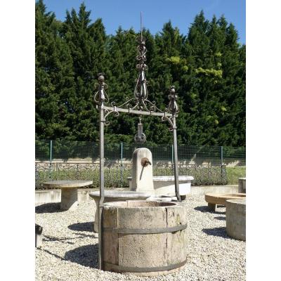 Vosges Sandstone Well And Its Haute Epoque Fittings