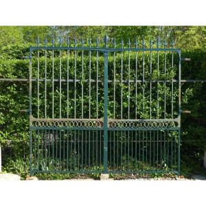 Louis XVI Style Wrought Iron Gate Or Gate