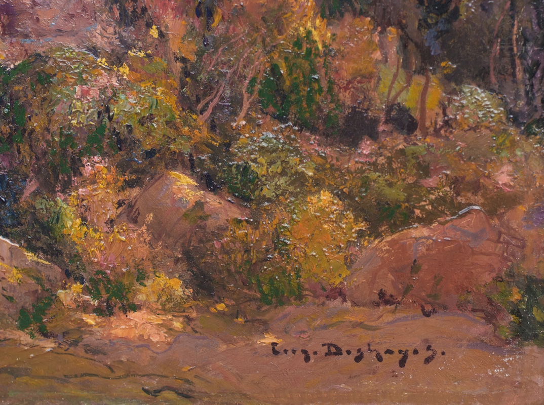 Painting 20th Century Eugène Deshayes (1868-1939) Orientalist Lansdscape-photo-4