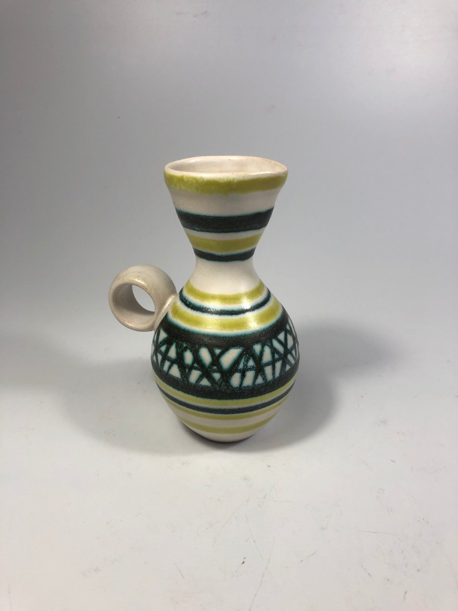 Robert Deblander Ceramic Pitcher Vase 1950