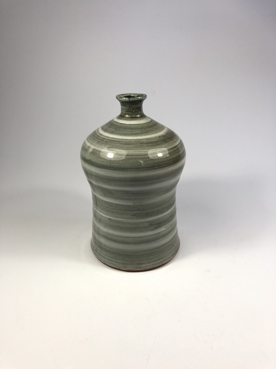 Gyn Gausserand Robert Auguste Vase Signed Ceramic 1950