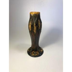 Joseph Mougin Stoneware Vase Nancy