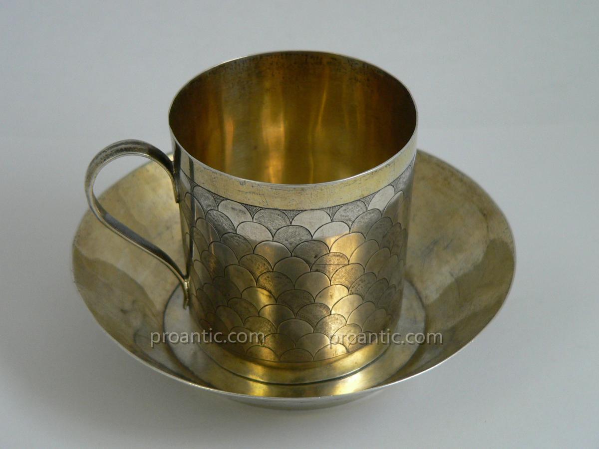 Cup Cup / Cup Silver & Vermeil Augsburg 1806-photo-3