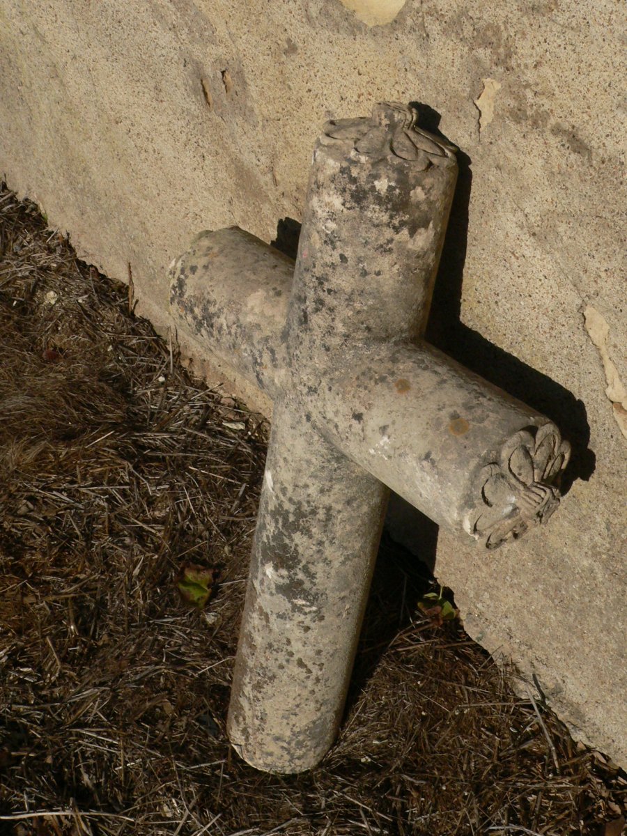 18th Louis XVI Carved Stone Cross Element Chapel / Calvary-photo-4