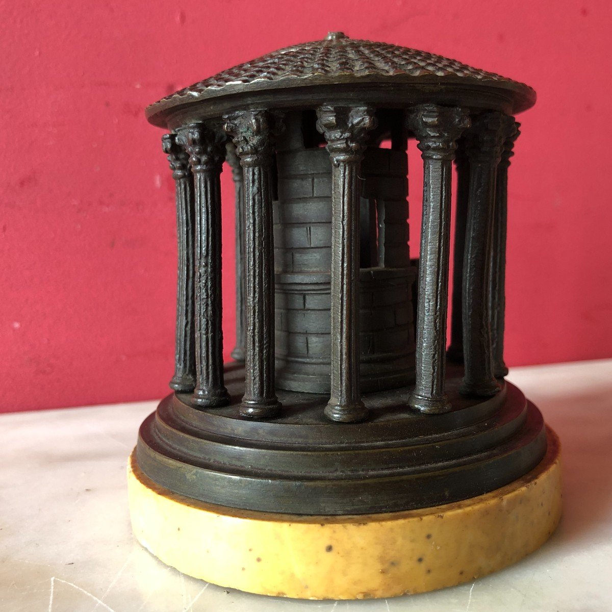 Incense Burner, Temple Of Vesta, 19th Century-photo-3