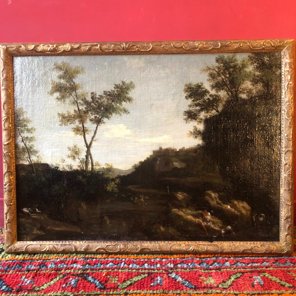 Animated Landscape, Italy Early 19th Century