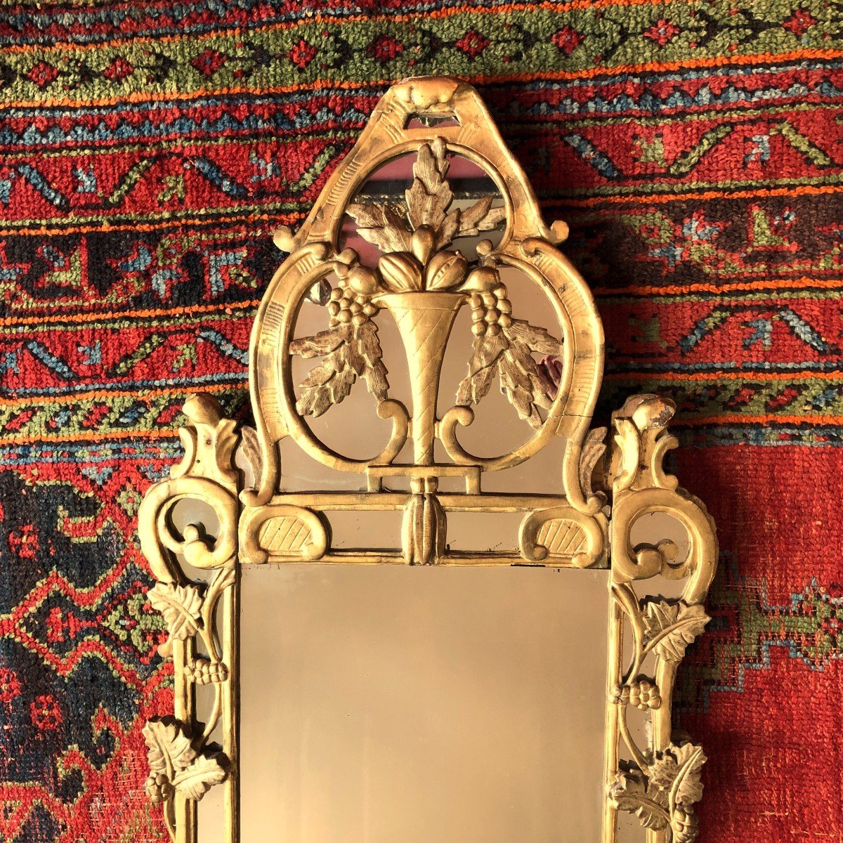 Beaucaire Mirror, 18th Century-photo-2