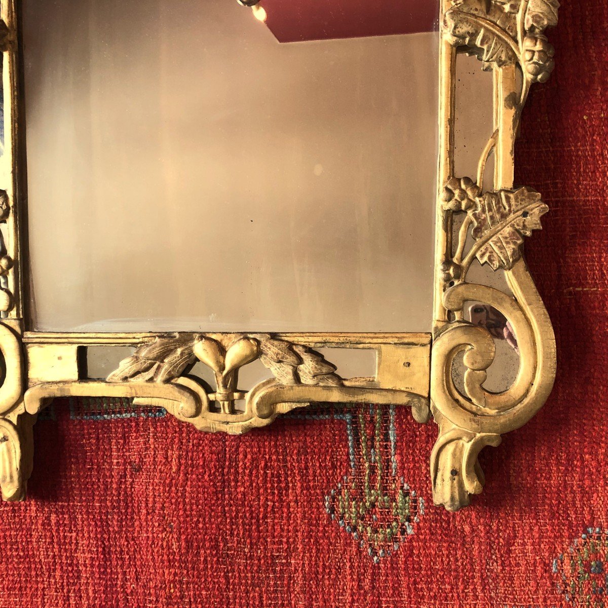 Beaucaire Mirror, 18th Century-photo-3