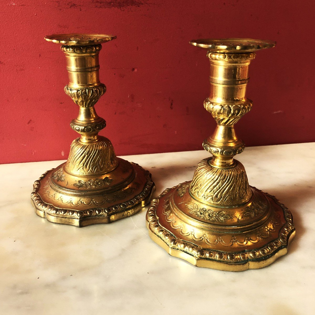 Toilet Candlesticks, Louis XV Period