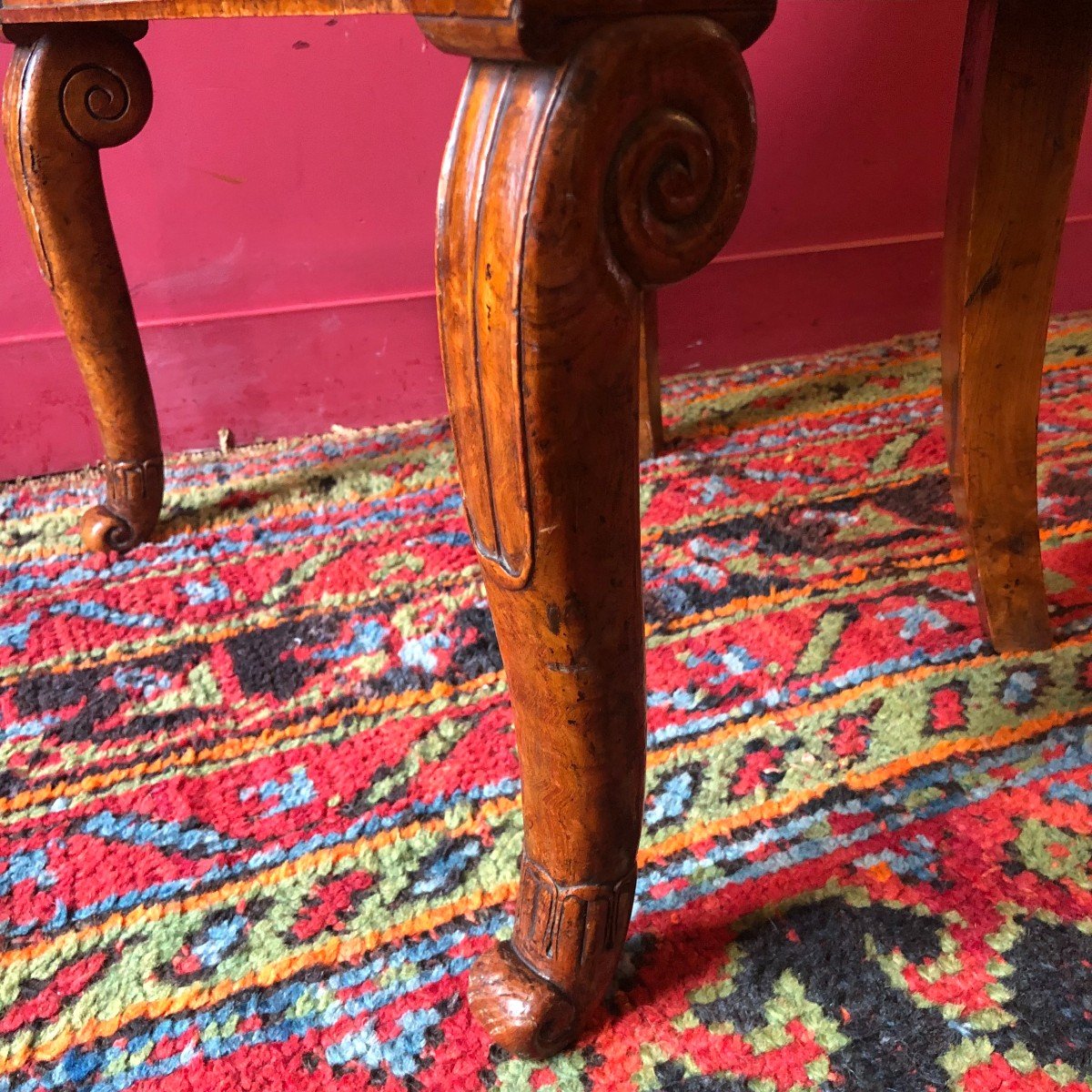 Rare Pair Of Amboyna Burl Chairs, Circa 1820-photo-6