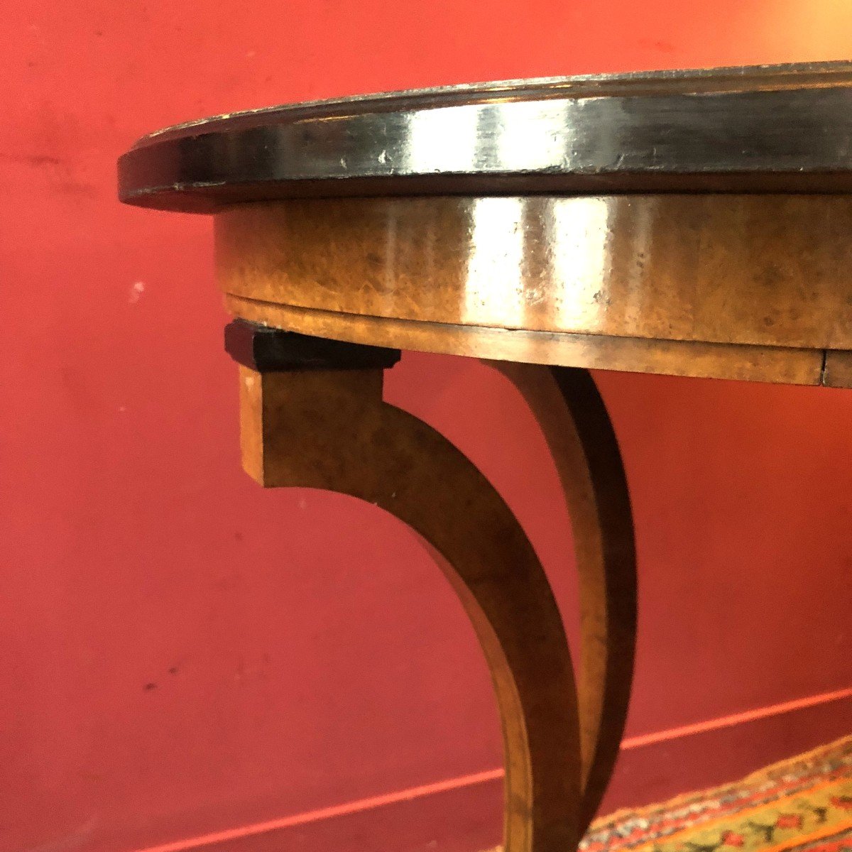 Early 19th Century Pedestal Table Attributed To Jj Chapuis-photo-2