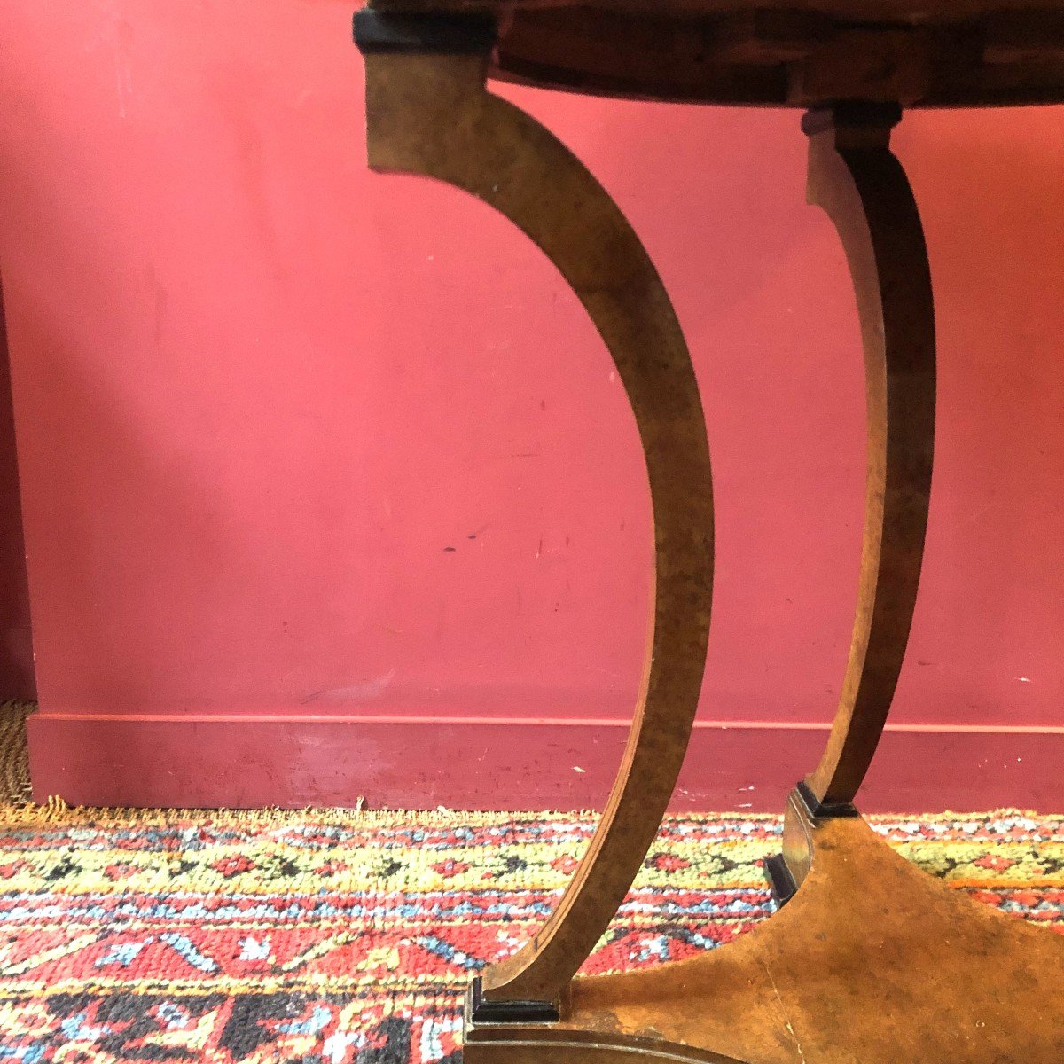 Early 19th Century Pedestal Table Attributed To Jj Chapuis-photo-3