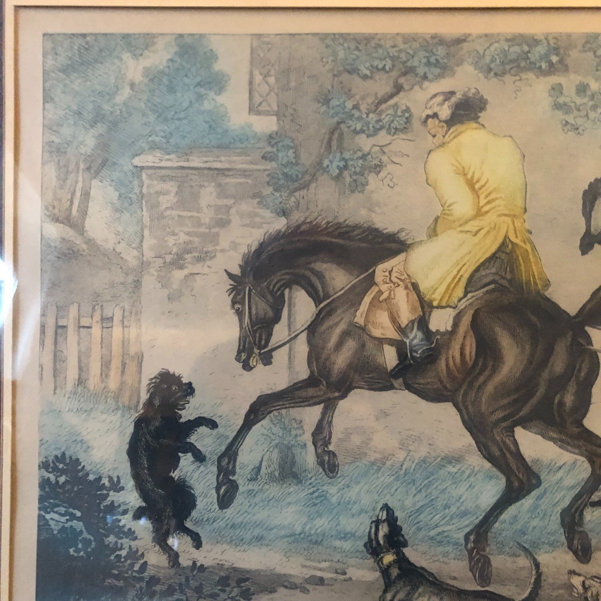 After Carle Vernet, Two Satirical Equestrian Engravings-photo-4