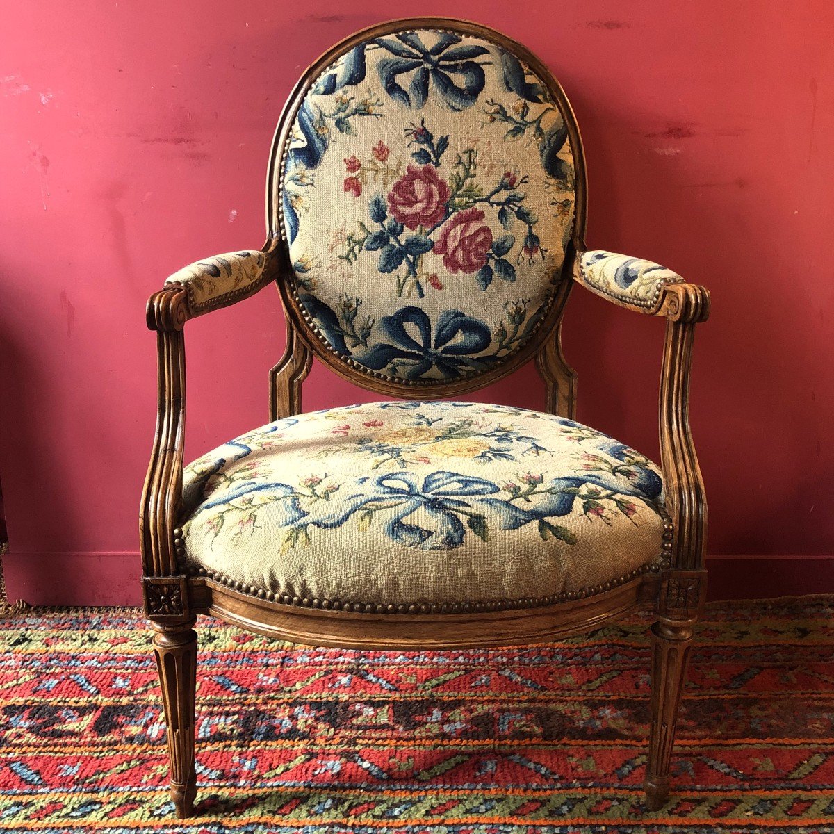 Pair Of Armchairs Stamped Delaisement-photo-1