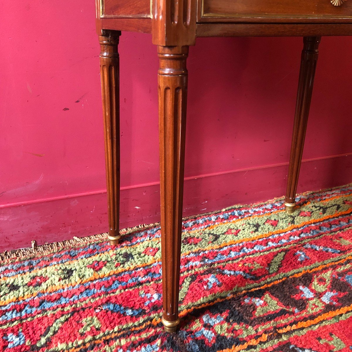 Stamped Coffee Table, Louis XVI Period-photo-7