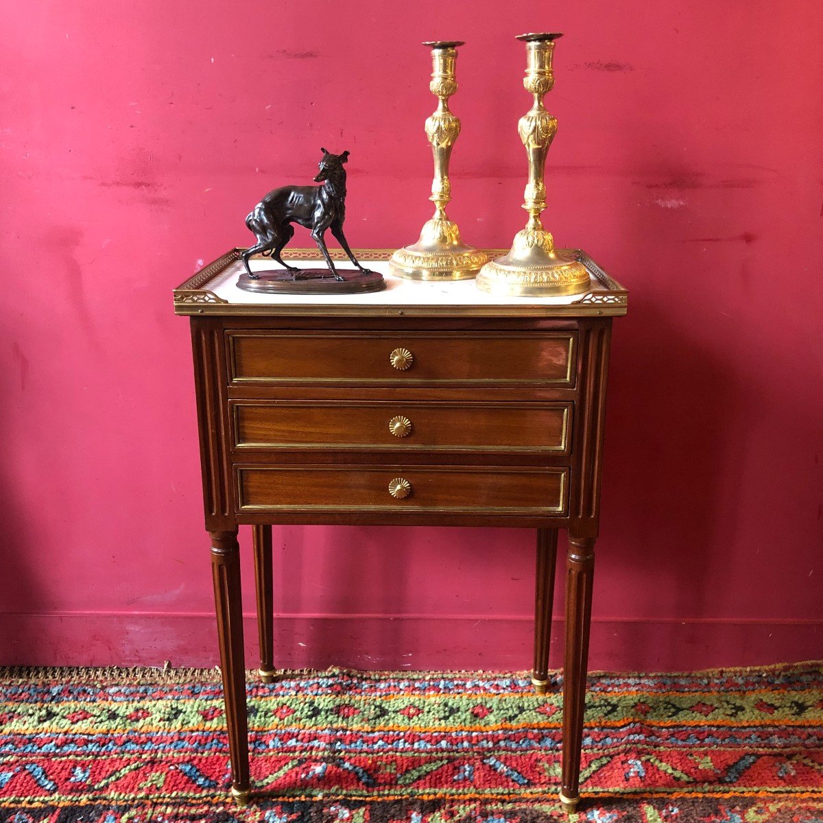 Stamped Coffee Table, Louis XVI Period