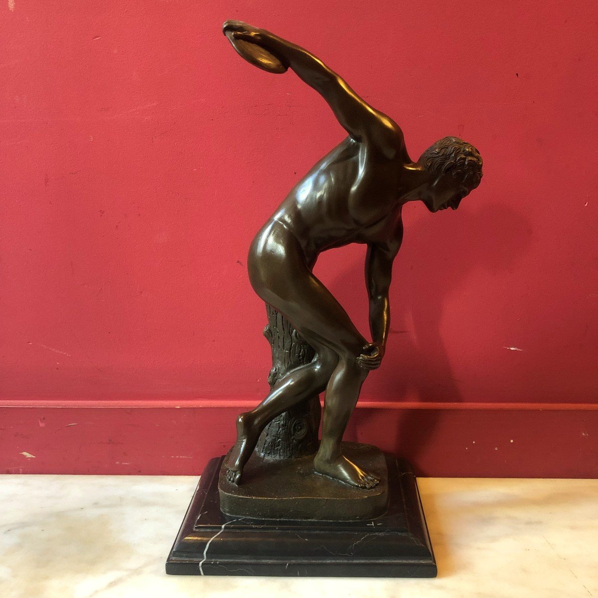 Discobole, Bronze Vers 1930