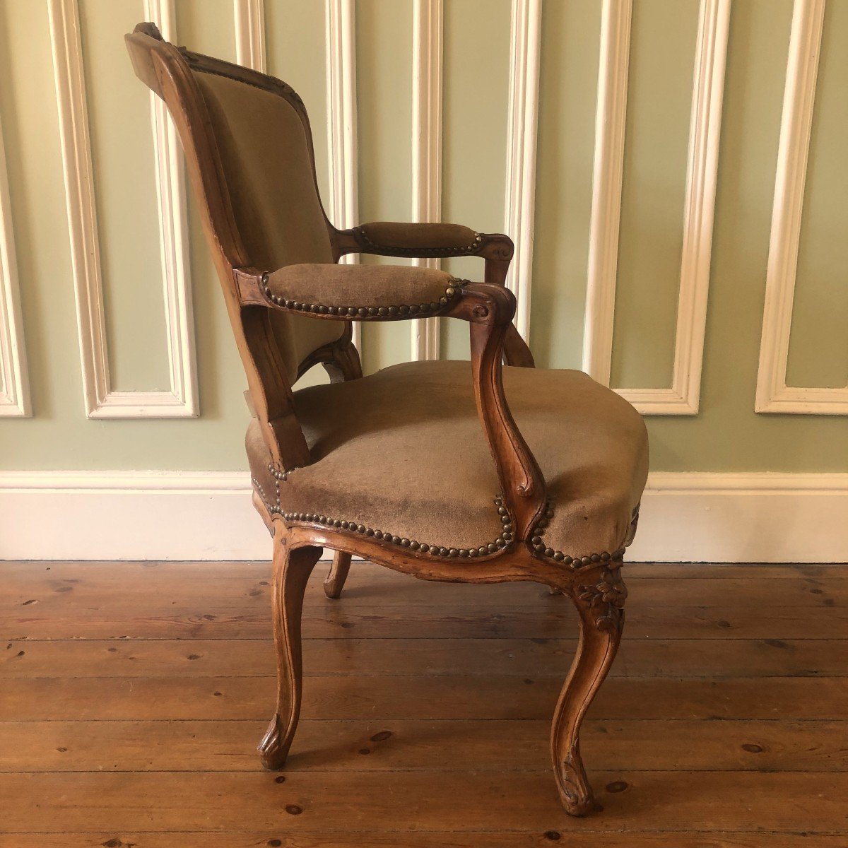 J. Gourdin, Fauteuil époque Louis XV-photo-4