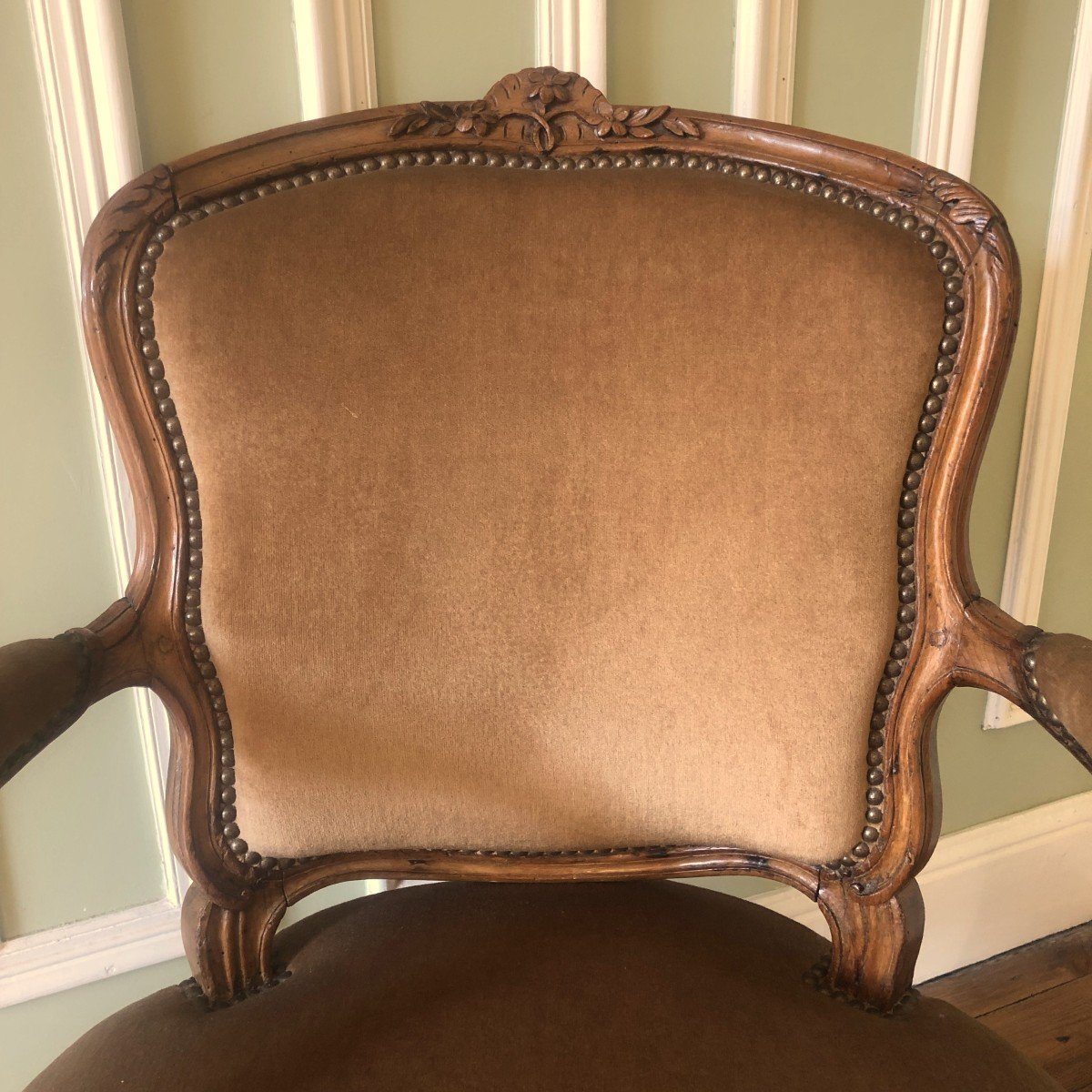 J. Gourdin, Fauteuil époque Louis XV-photo-1