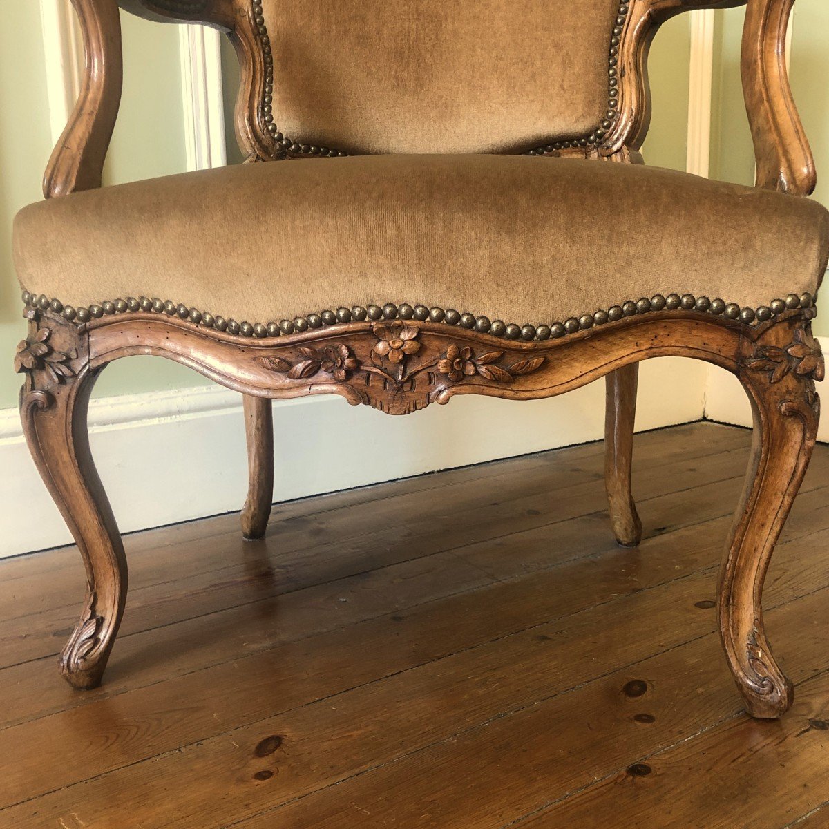 J. Gourdin, Fauteuil époque Louis XV-photo-3