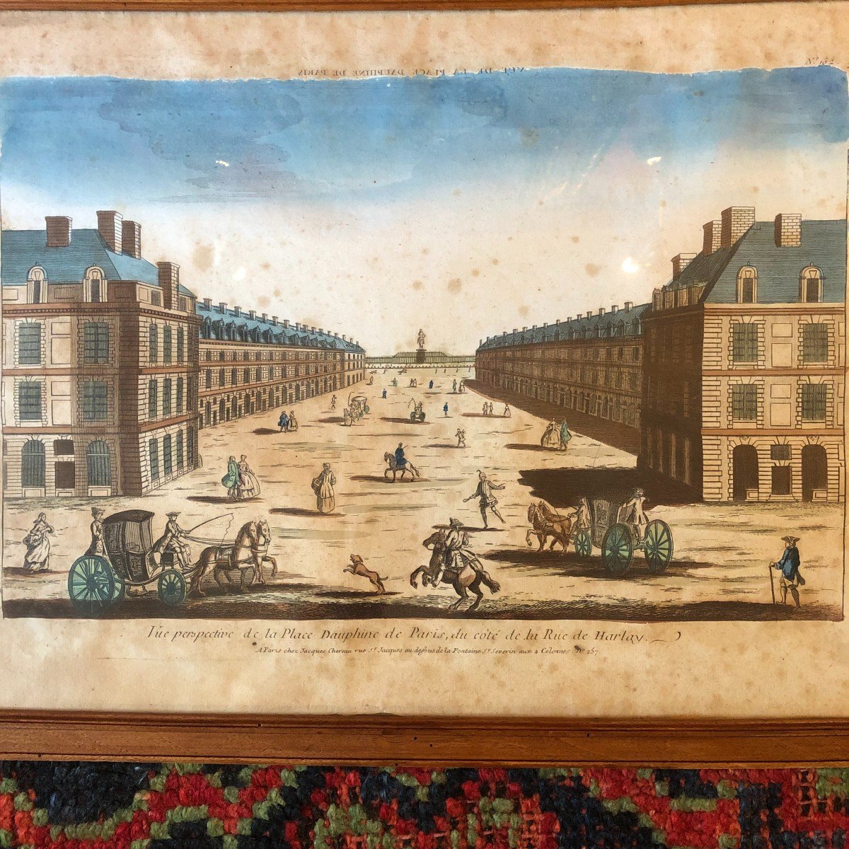 Deux Vues d'Optique, Paris, XVIIIème Siècle-photo-3