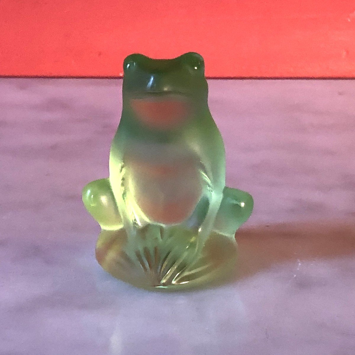 Lalique France, Frog-photo-2