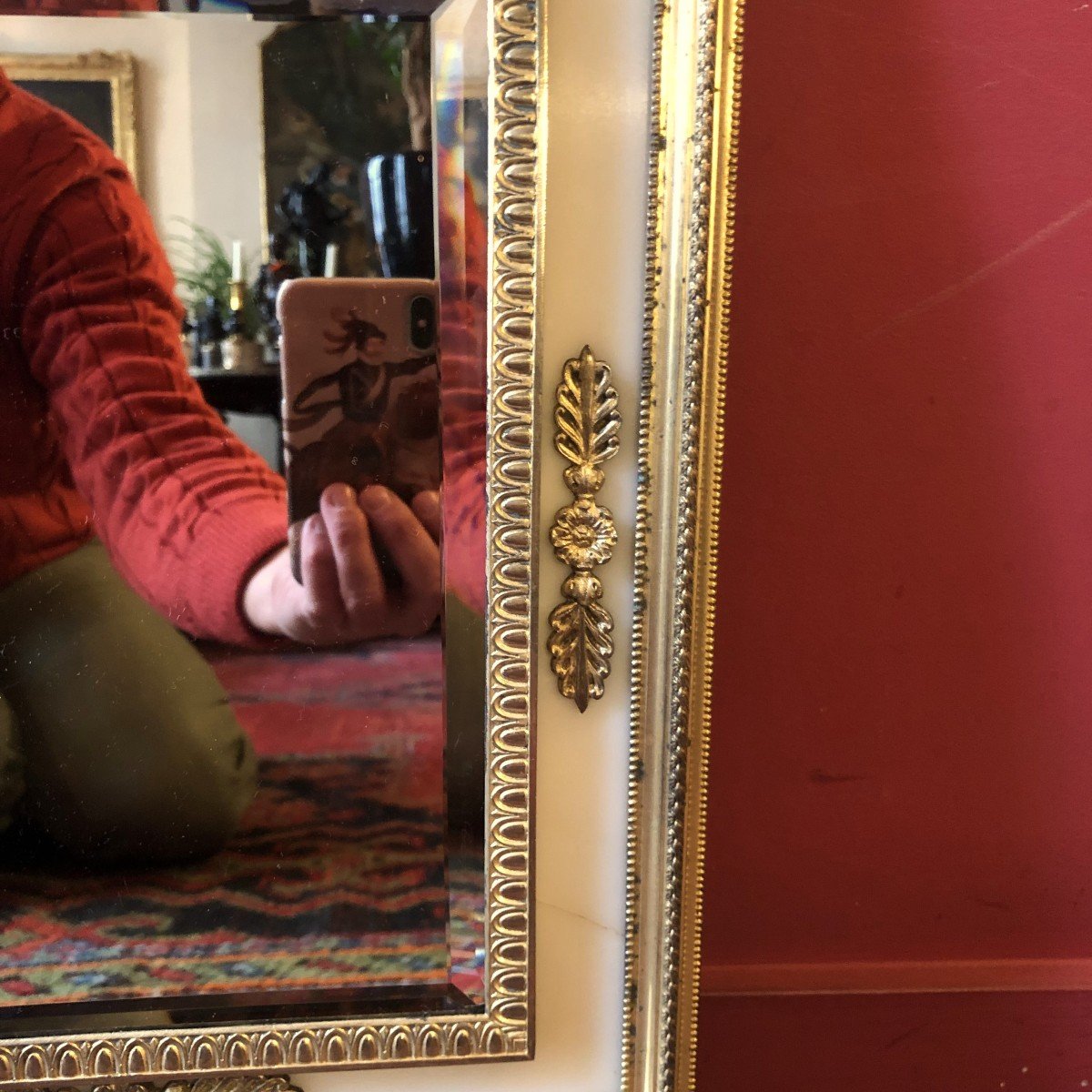 Empire Table Mirror, Late 19th Century-photo-1