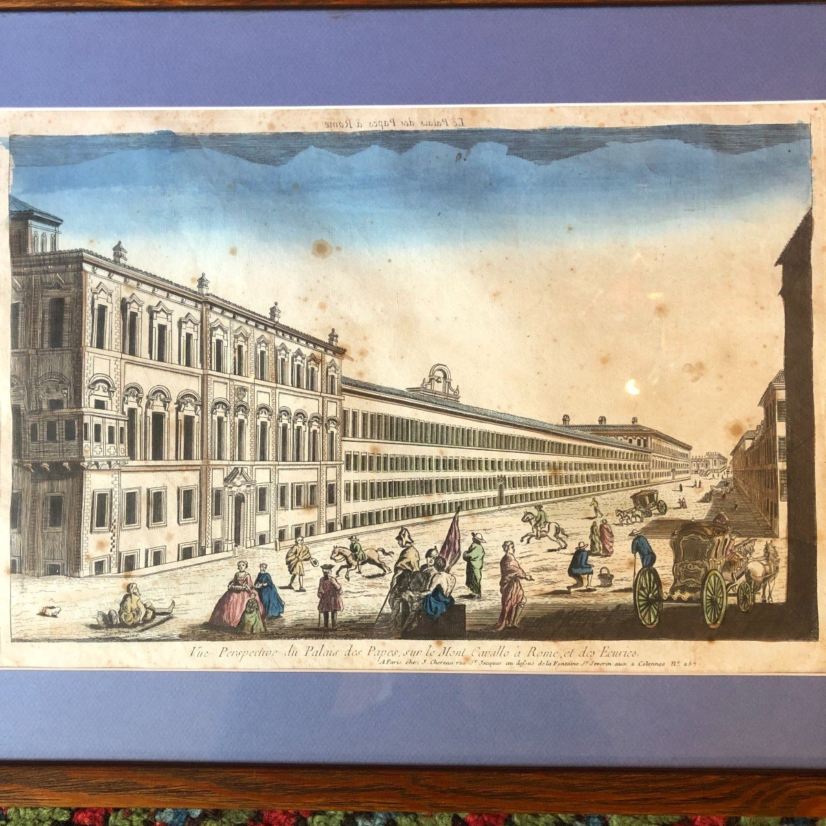 Deux Vues d'Optique, Rome, XVIIIème Siècle-photo-3