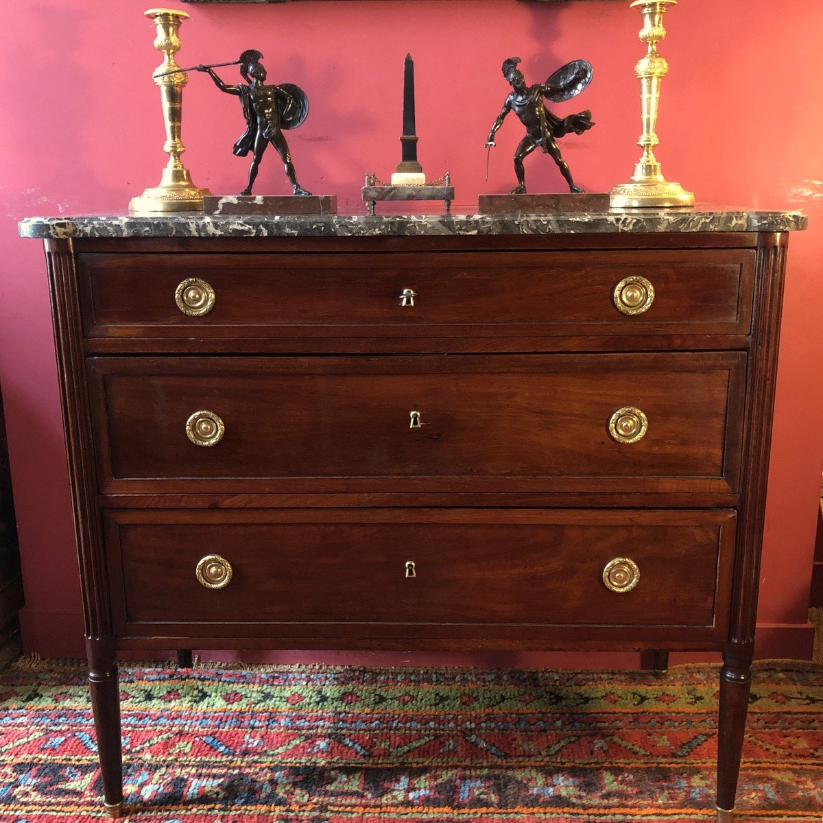 C. Mauter, Small Louis XVI Period Chest Of Drawers