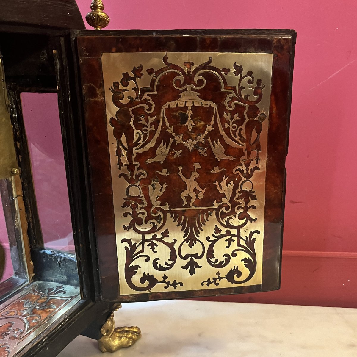 Louis XIV Period Mantel Clock-photo-6
