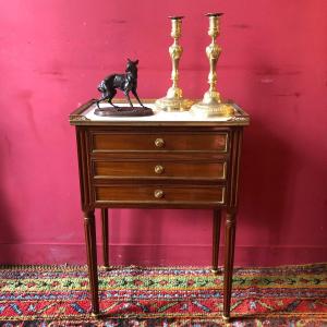 Stamped Coffee Table, Louis XVI Period