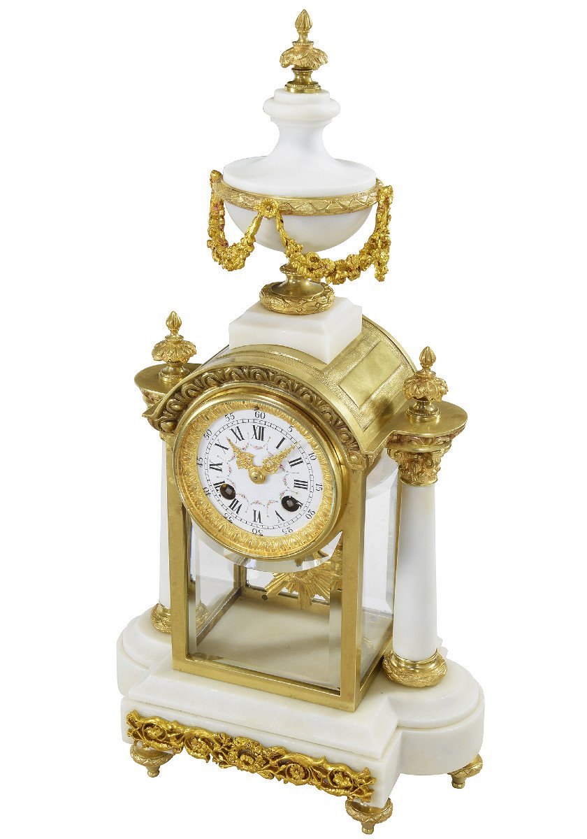  Clock Napoléon III Glass Cage