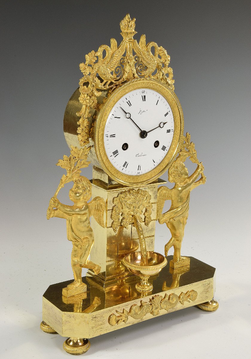 Clock "water Fountain" Era Empire Izac-photo-2