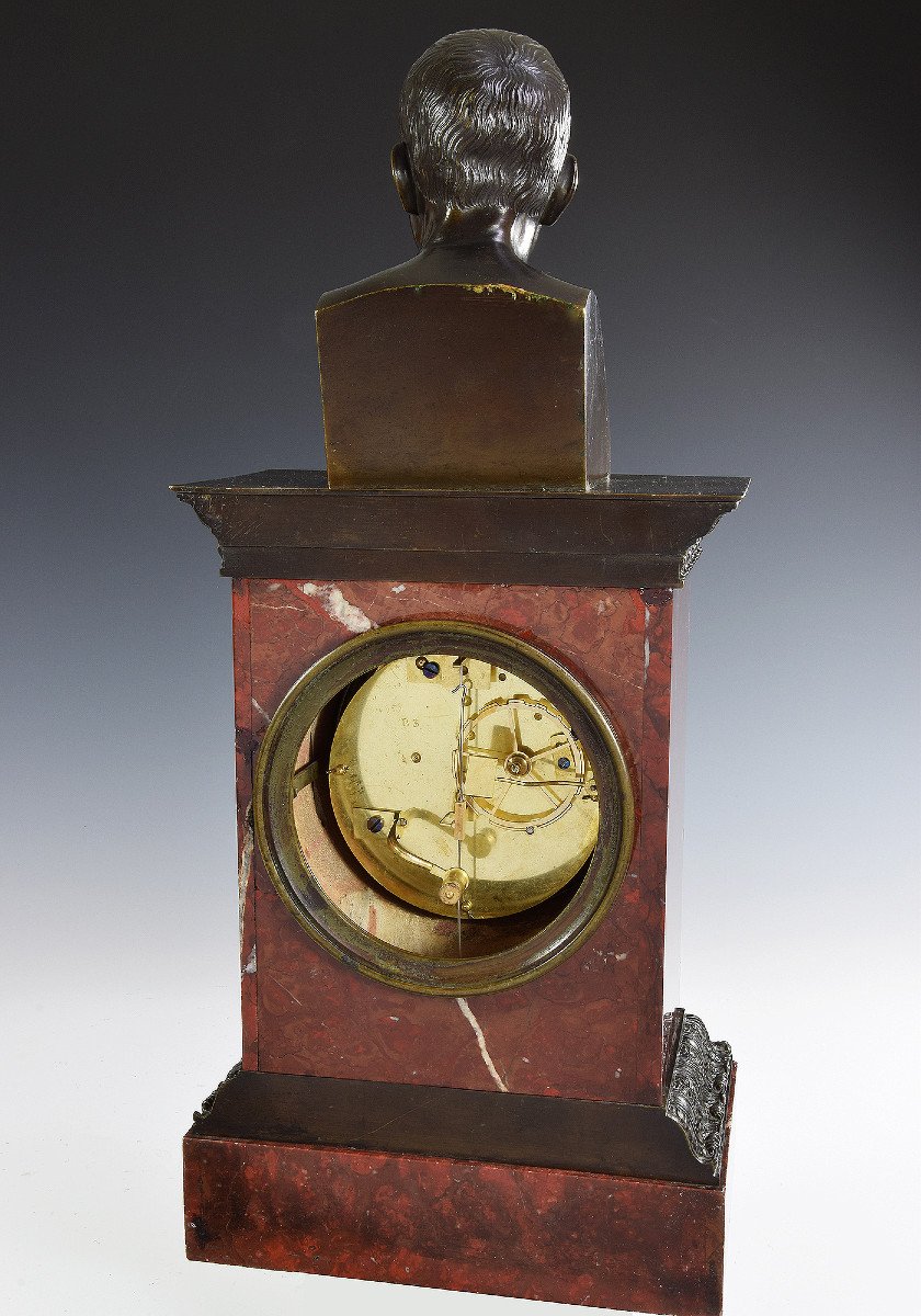 Clock Effigy Ciceron  Watchmaker Grandperrin 1820-photo-5