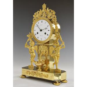 Clock "water Fountain" Era Empire Izac