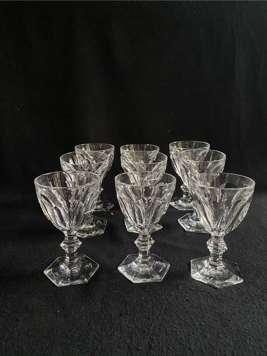 Baccarat   Service De 45  Verres Modèle Harcourt-photo-1